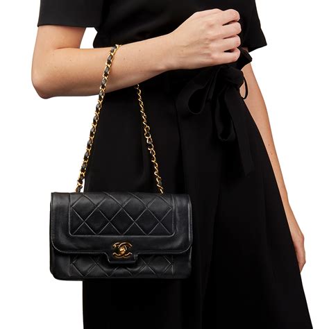 chanel single flap diana bag